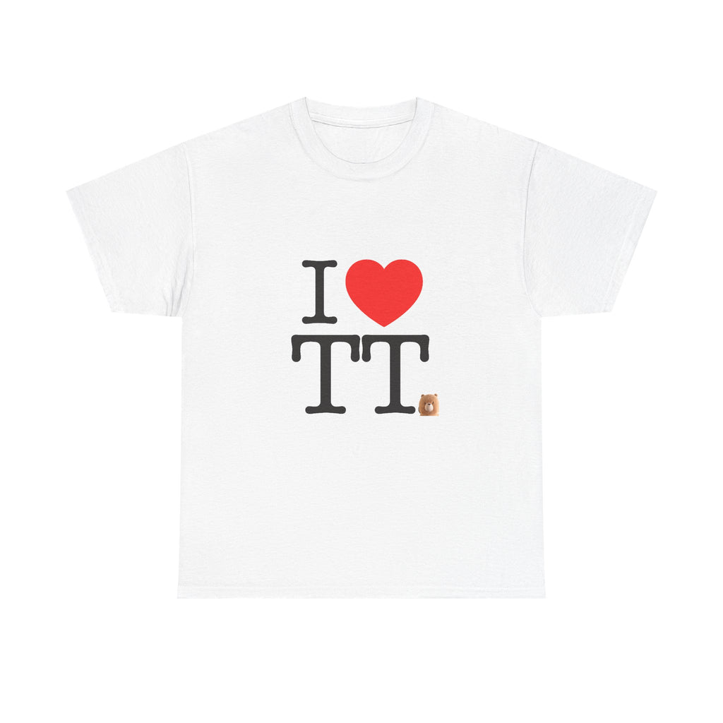I Love Teddy Tim Cotton T