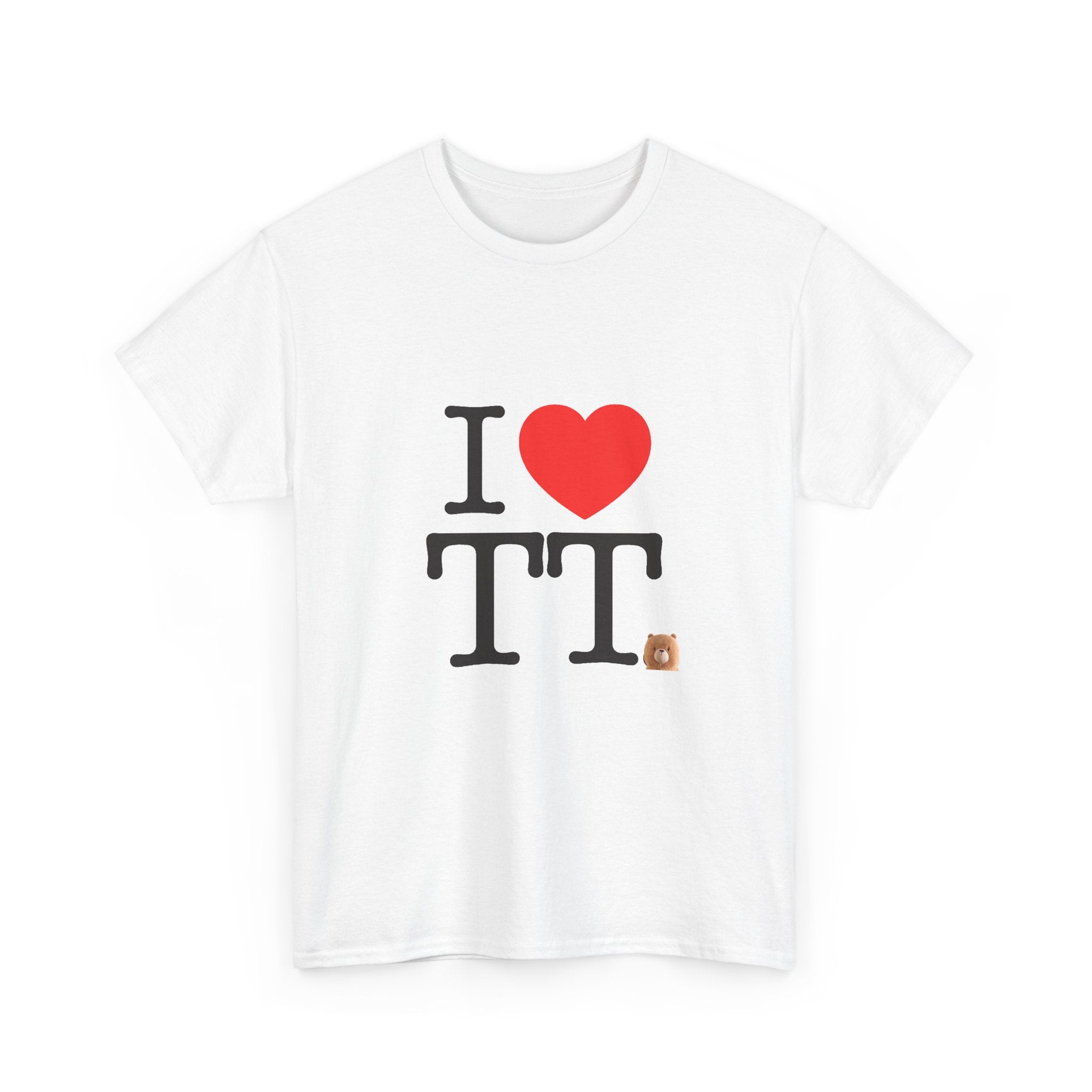 I Love Teddy Tim Cotton T